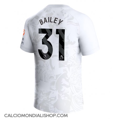 Maglie da calcio Aston Villa Leon Bailey #31 Seconda Maglia 2023-24 Manica Corta